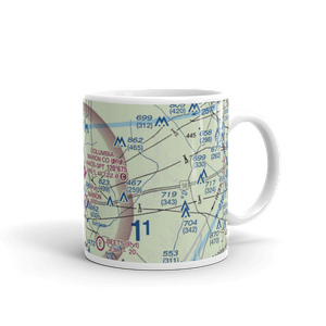 Columbia-Marion County Airport (0R0) VFR Sectional  Mug