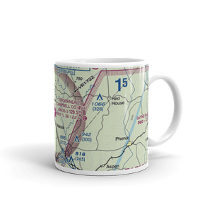 Brookneal/Campbell County Airport (0V4) VFR Sectional  Mug