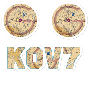 Kayenta Airport (0V7) VFR Sectional Sticker Pack