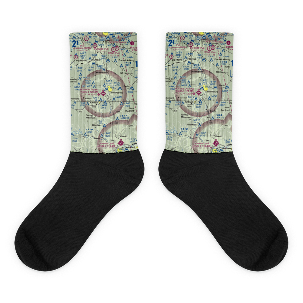 Holmes County Airport (10G) VFR Sectional Socks 