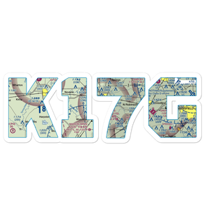 Port-Bucyrus-Crawford County Airport (17G) VFR Sectional Sticker