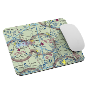Neil Armstrong Airport (AXV) VFR Sectional Mouse Pad