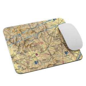 Nelson Ranch Airport (MT21) VFR Sectional Mouse Pad