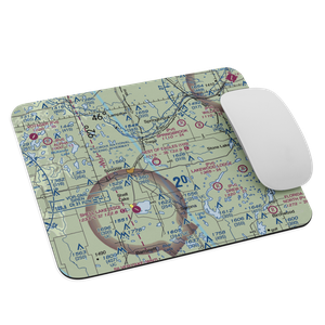 Nest of Eagles Airport (1H9) VFR Sectional Mouse Pad