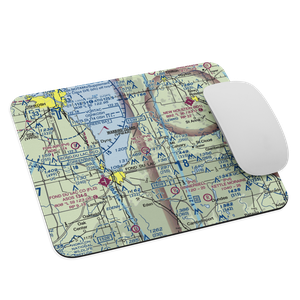 Nett Construction Airport (7WI9) VFR Sectional Mouse Pad