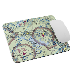 Neversweat Too Airport (89OK) VFR Sectional Mouse Pad