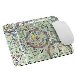 New Castle Henry County Airport / Marlatt Field (UWL) VFR Sectional Mouse Pad