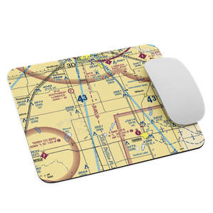 New Home Airport (TX01) VFR Sectional Mouse Pad