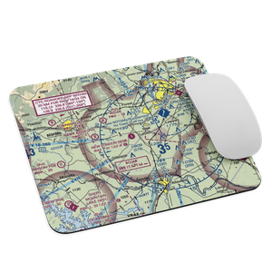 New London Airport (W90) VFR Sectional Mouse Pad