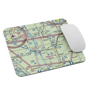 Newton Airport (IS85) VFR Sectional Mouse Pad