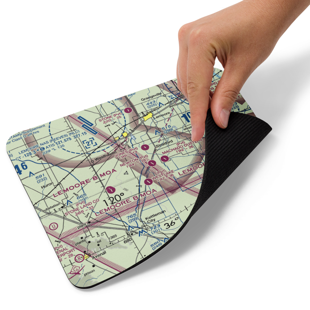 Newton Field (12CL) VFR Sectional Mouse Pad 
