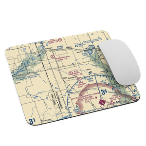 Nicks Landing Airport (4NA6) VFR Sectional Mouse Pad