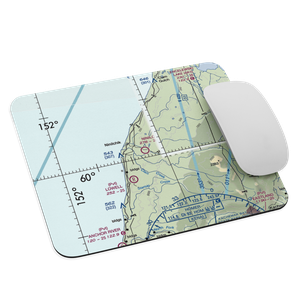 Ninilchik Airport (NIN) VFR Sectional Mouse Pad