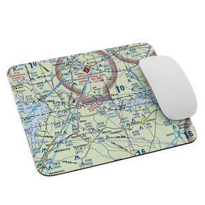 Nocarva Airport (NC10) VFR Sectional Mouse Pad