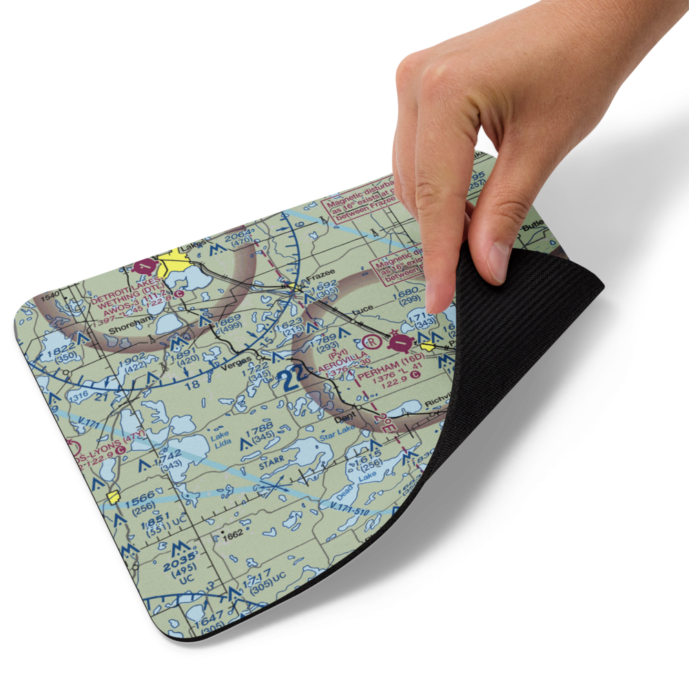 North Air Seaplane Base (MY93) VFR Sectional Mouse Pad 