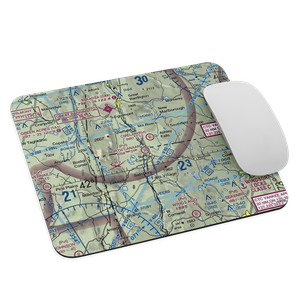 North Canaan Aviation Facilities Inc Airport (CT24) VFR Sectional Mouse Pad