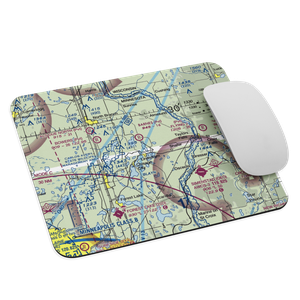 North Center Lake Seaplane Base (6MN4) VFR Sectional Mouse Pad
