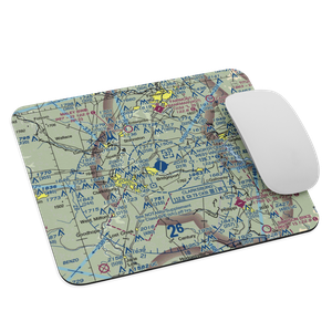 North Central West Virginia Airport (CKB) VFR Sectional Mouse Pad
