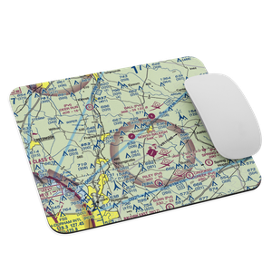 North Raleigh Airport (00NC) VFR Sectional Mouse Pad