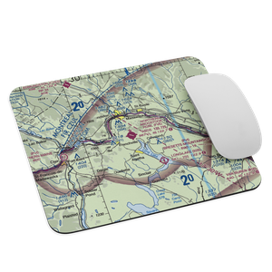 Northern Aroostook Regional Airport (FVE) VFR Sectional Mouse Pad