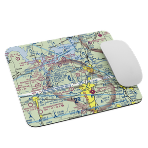 Nuggs Flying M Airport (TE68) VFR Sectional Mouse Pad
