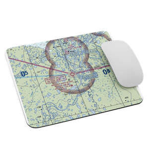 Nuiqsut Airport (AQT) VFR Sectional Mouse Pad