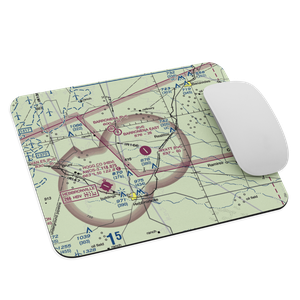 O S Wyatt Airport (14TS) VFR Sectional Mouse Pad