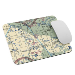 Oak Creek Airport (70ND) VFR Sectional Mouse Pad