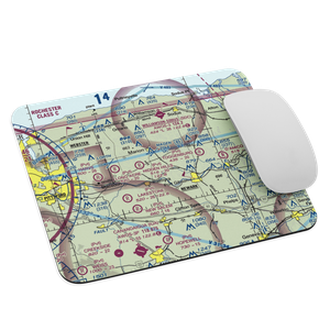 Oak Ridge Airport (NY16) VFR Sectional Mouse Pad
