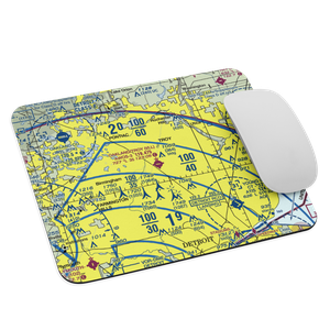 Oakland Troy Airport (VLL) VFR Sectional Mouse Pad