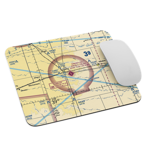 Oakley Municipal Airport (OEL) VFR Sectional Mouse Pad