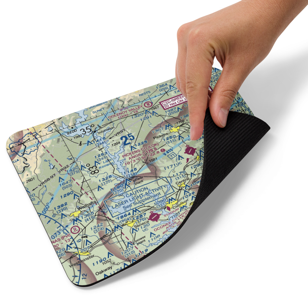 Oakview Airport (SC52) VFR Sectional Mouse Pad 