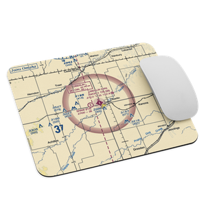 Oberlin Municipal Airport (OIN) VFR Sectional Mouse Pad
