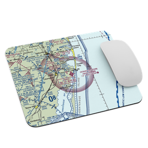 Ocean City Municipal Airport (OXB) VFR Sectional Mouse Pad