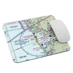 Ocean Shores Municipal Airport (W04) VFR Sectional Mouse Pad