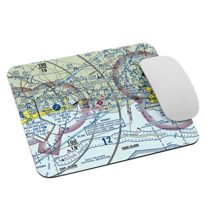 Ocean Springs Airport (5R2) VFR Sectional Mouse Pad
