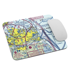 Oceana Naval Air Station (NTU) VFR Sectional Mouse Pad