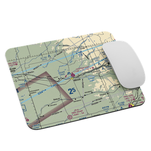 Odessa Municipal Airport (43D) VFR Sectional Mouse Pad