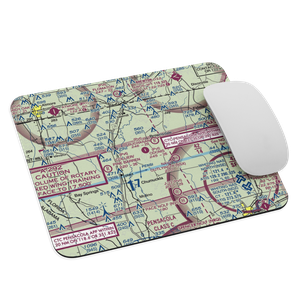 Odom's Flying Service Airport (50FL) VFR Sectional Mouse Pad