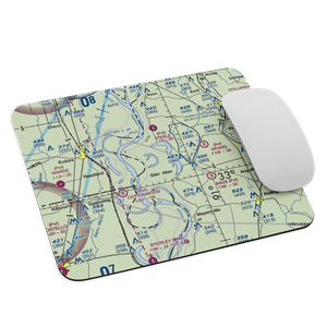 Oglesby Farms Inc. Airport (MS86) VFR Sectional Mouse Pad