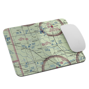 Olafson Brothers Airport (03ND) VFR Sectional Mouse Pad