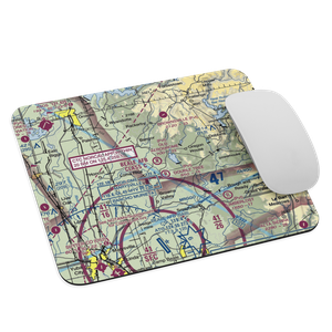 Old Aerodrome (9CL7) VFR Sectional Mouse Pad