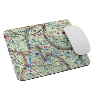 Old Fort Farm Airport (50NY) VFR Sectional Mouse Pad