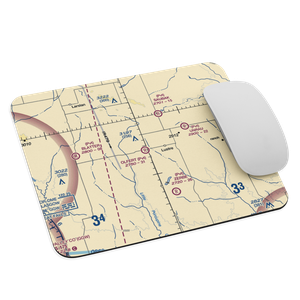 Olfert Airport (MT04) VFR Sectional Mouse Pad