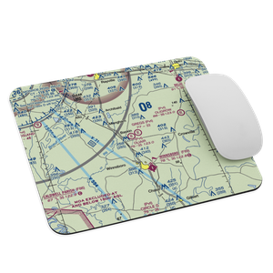 Oliair Airport (LS20) VFR Sectional Mouse Pad