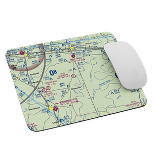 Oligrow Airport (LS15) VFR Sectional Mouse Pad