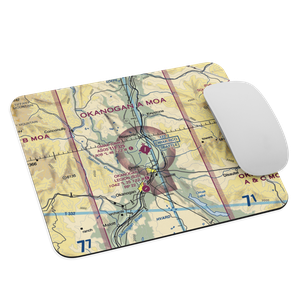 Omak Airport (OMK) VFR Sectional Mouse Pad