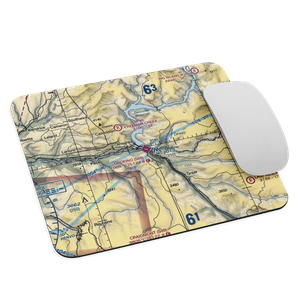Orofino Municipal Airport (S68) VFR Sectional Mouse Pad