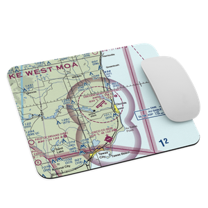 Oscoda Wurtsmith Airport (OSC) VFR Sectional Mouse Pad