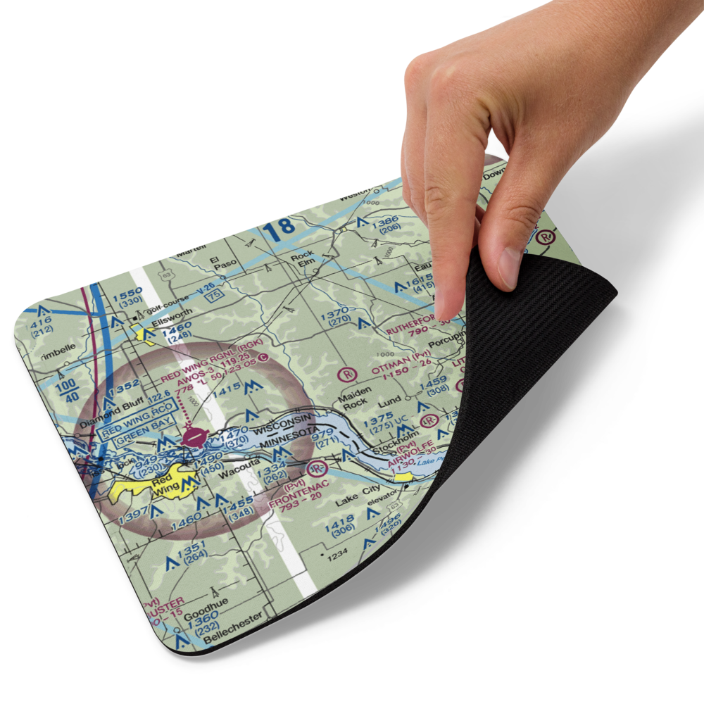 Ottman Landing Airport (5WN9) VFR Sectional Mouse Pad 
